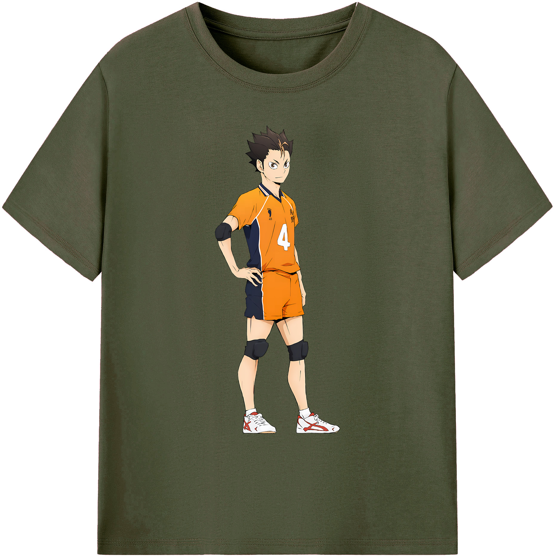 （画像用） ハイキュー!! Haikyu!! 綿100％ メンズ半袖Tシャツ｜肌触りやわらか＆通気性